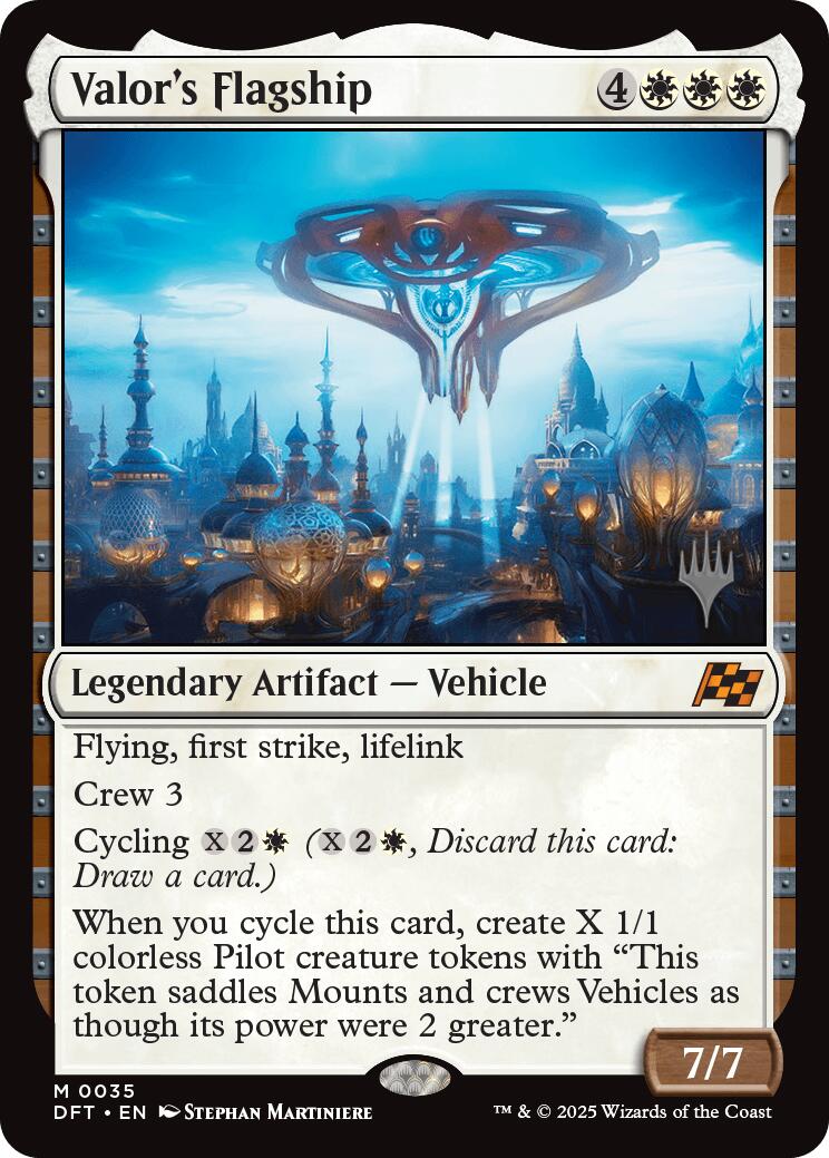 Valor's Flagship [Aetherdrift Promos] | Gear Gaming Fayetteville