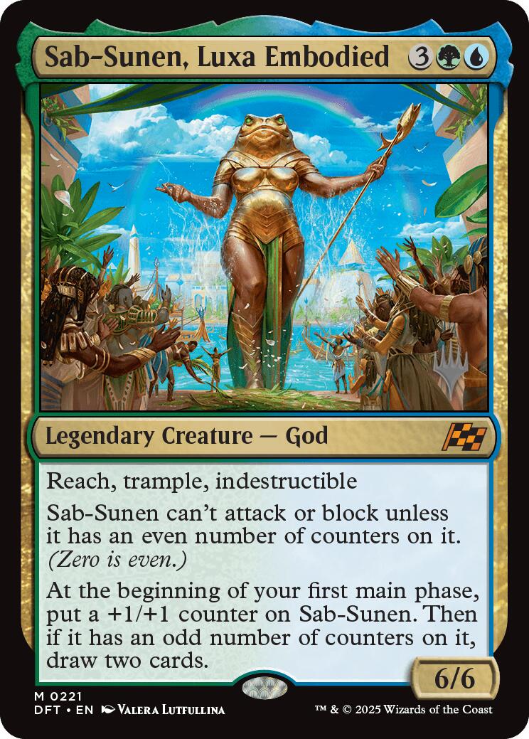 Sab-Sunen, Luxa Embodied [Aetherdrift Promos] | Gear Gaming Fayetteville