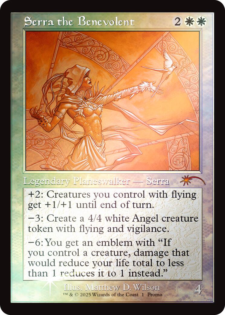 Serra the Benevolent (Retro Frame) [Secret Lair Drop Series] | Gear Gaming Fayetteville