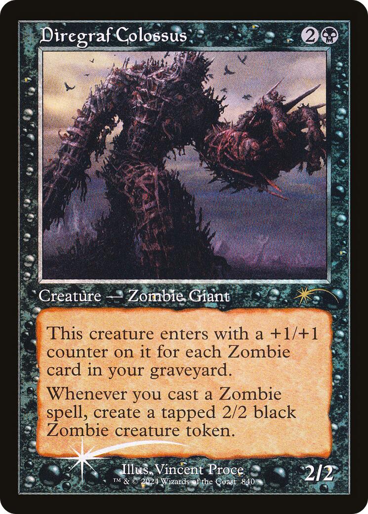 Diregraf Colossus (Retro Frame) [Secret Lair Drop Series] | Gear Gaming Fayetteville