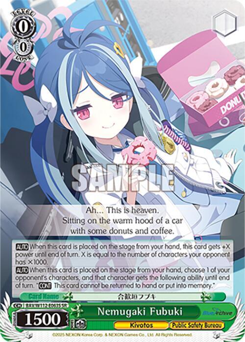 Nemugaki Fubuki (SR) - [Blue Archive] | Gear Gaming Fayetteville