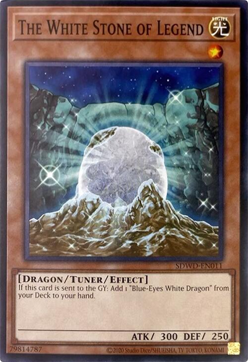 The White Stone of Legend (Unlimited Misprint) [SDWD-EN011] Common | Gear Gaming Fayetteville
