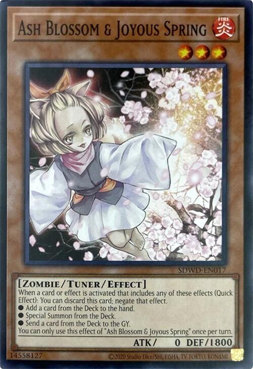 Ash Blossom & Joyous Spring (Unlimited Misprint) [SDWD-EN017] Common | Gear Gaming Fayetteville