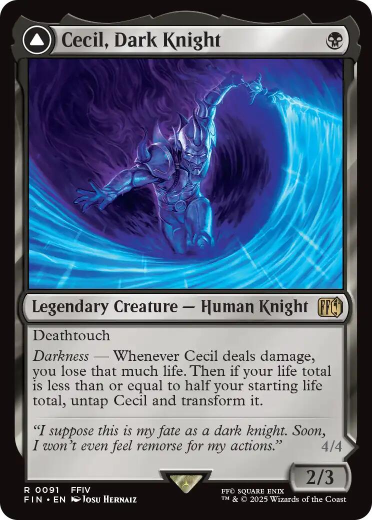 Cecil, Dark Knight // Cecil, Redeemed Paladin [FINAL FANTASY] | Gear Gaming Fayetteville