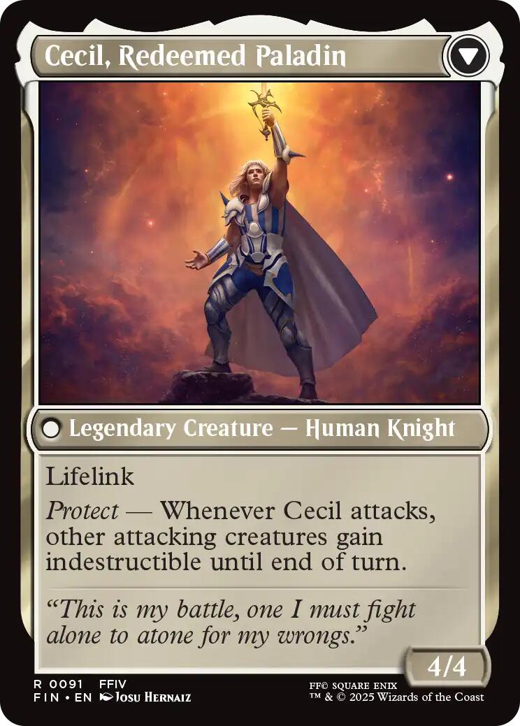Cecil, Dark Knight // Cecil, Redeemed Paladin [FINAL FANTASY] | Gear Gaming Fayetteville