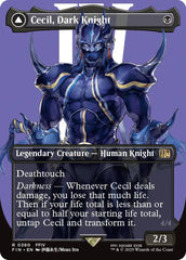Cecil, Dark Knight // Cecil, Redeemed Paladin (Borderless) [FINAL FANTASY] | Gear Gaming Fayetteville