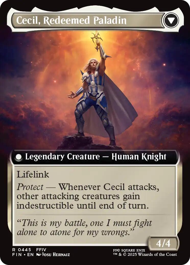 Cecil, Dark Knight // Cecil, Redeemed Paladin (Extended Art) [FINAL FANTASY] | Gear Gaming Fayetteville