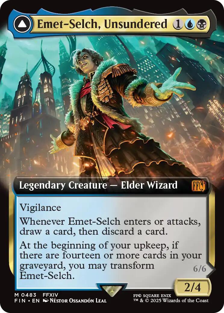 Emet-Selch, Unsundered // Hades, Sorcerer of Eld (Extended Art) [FINAL FANTASY] | Gear Gaming Fayetteville