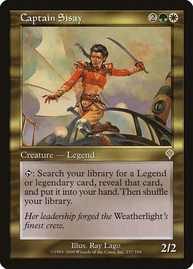 Captain Sisay [Invasion] | Gear Gaming Fayetteville