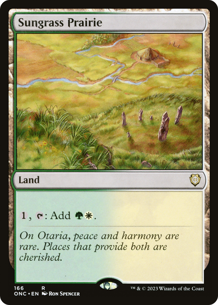 Sungrass Prairie [Phyrexia: All Will Be One Commander] | Gear Gaming Fayetteville