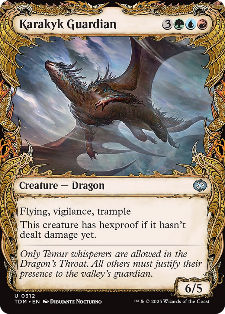 Karakyk Guardian (Showcase) [Tarkir: Dragonstorm] | Gear Gaming Fayetteville