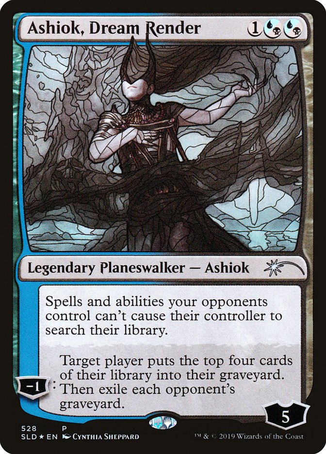 Ashiok, Dream Render (Stained Glass) [Secret Lair Drop Promos] | Gear Gaming Fayetteville