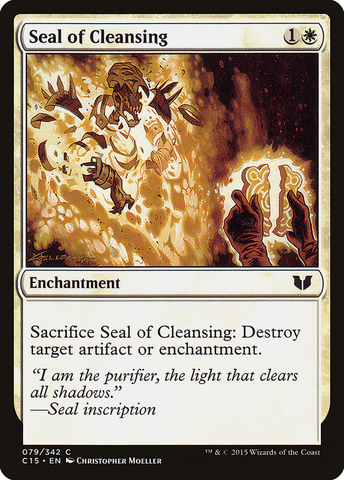 Seal of Cleansing [Commander 2015] | Gear Gaming Fayetteville