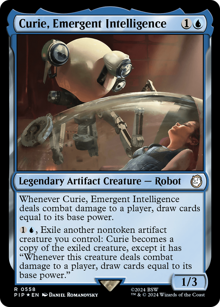 Curie, Emergent Intelligence (Surge Foil) [Fallout] | Gear Gaming Fayetteville