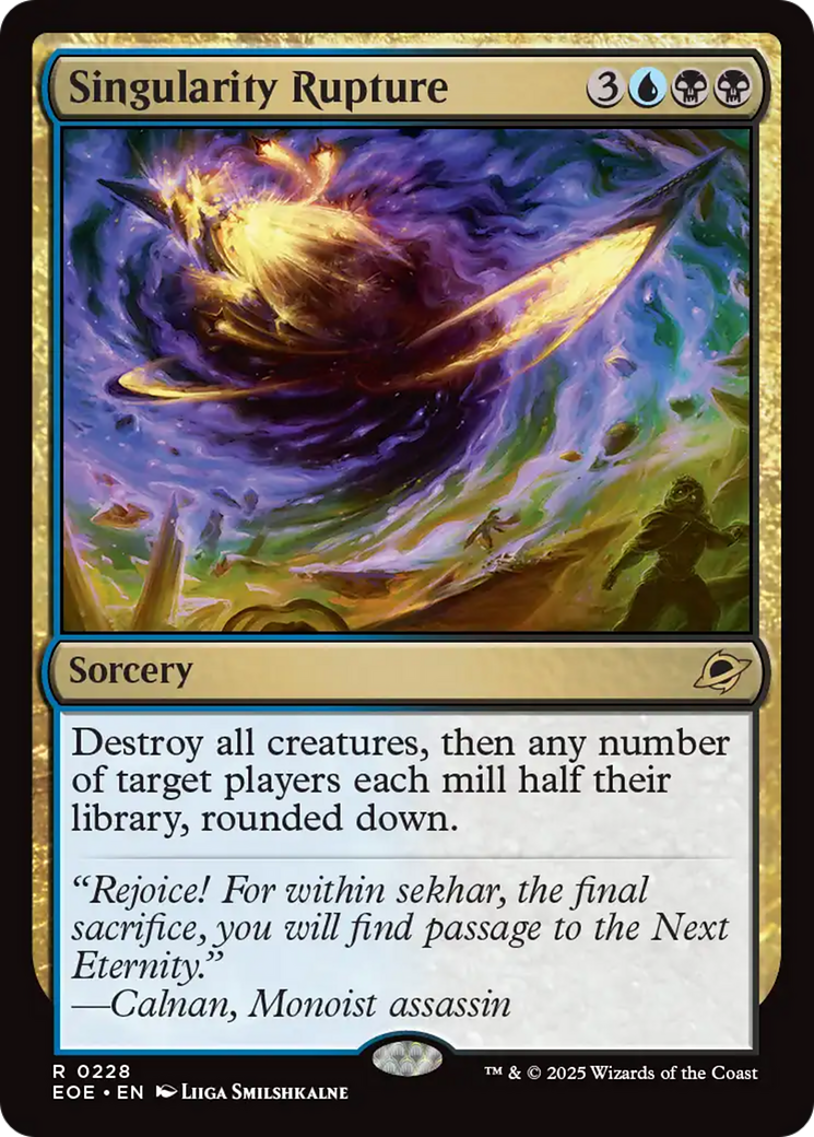 Singularity Rupture [Edge of Eternities] | Gear Gaming Fayetteville