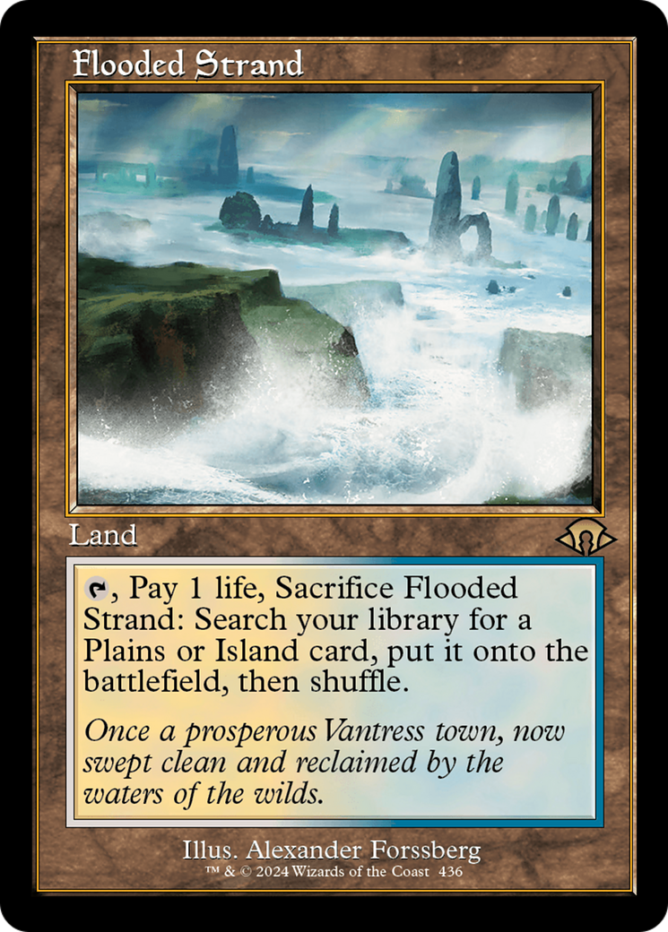 Flooded Strand (Retro) [Modern Horizons 3] | Gear Gaming Fayetteville