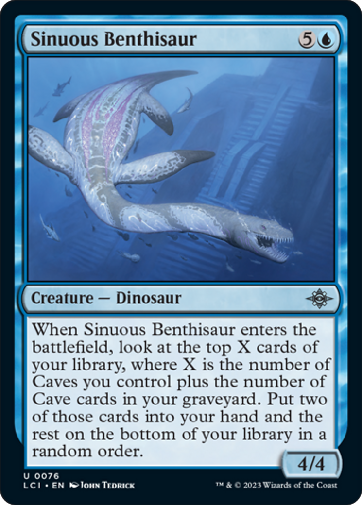 Sinuous Benthisaur [The Lost Caverns of Ixalan] | Gear Gaming Fayetteville