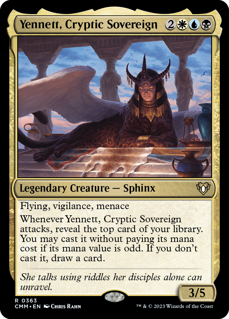 Yennett, Cryptic Sovereign [Commander Masters] | Gear Gaming Fayetteville