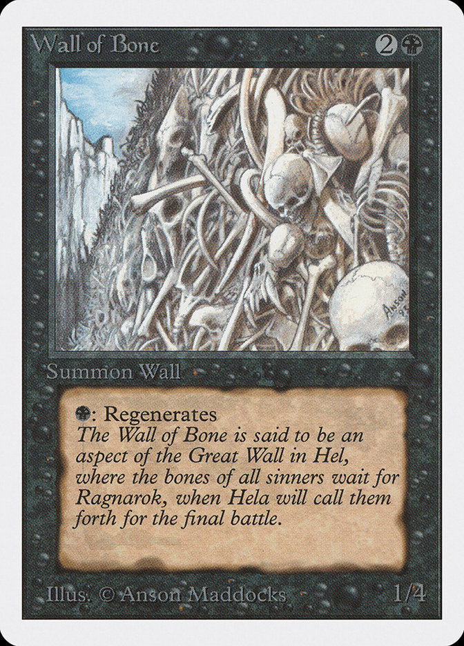 Wall of Bone [Unlimited Edition] | Gear Gaming Fayetteville