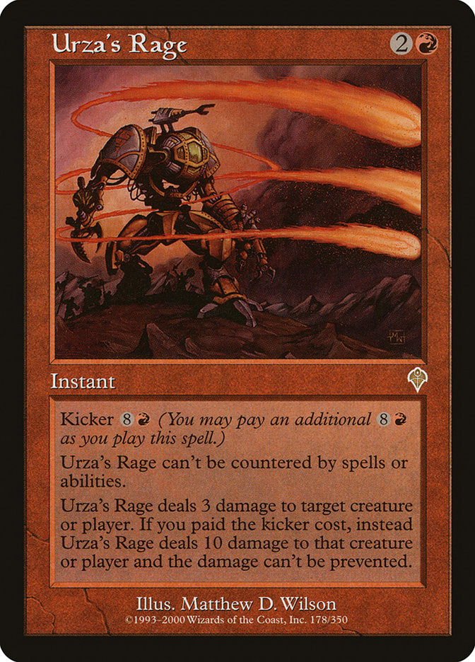 Urza's Rage [Invasion] | Gear Gaming Fayetteville