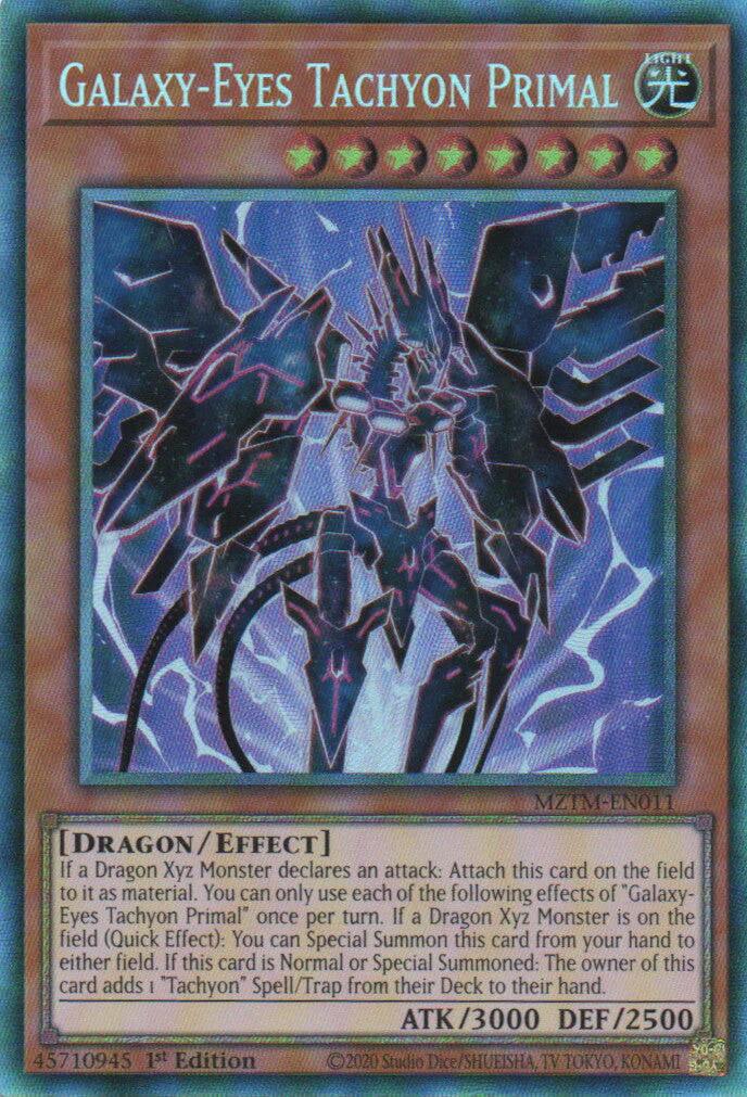 Galaxy-Eyes Tachyon Primal (Collector's Rare) [MZTM-EN011] Collector's Rare | Gear Gaming Fayetteville