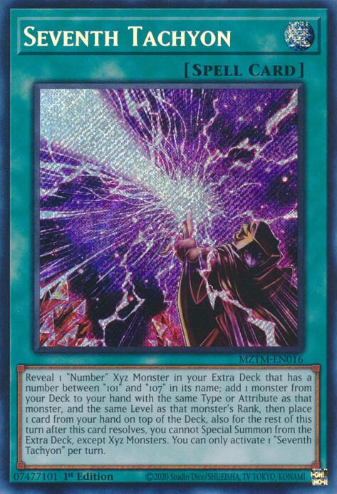 Seventh Tachyon [MZTM-EN016] Secret Rare | Gear Gaming Fayetteville