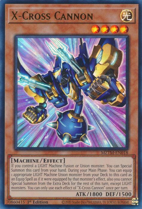X-Cross Cannon [MZTM-EN018] Ultra Rare | Gear Gaming Fayetteville