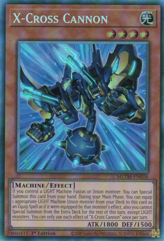 X-Cross Cannon (Collector's Rare) [MZTM-EN018] Collector's Rare | Gear Gaming Fayetteville
