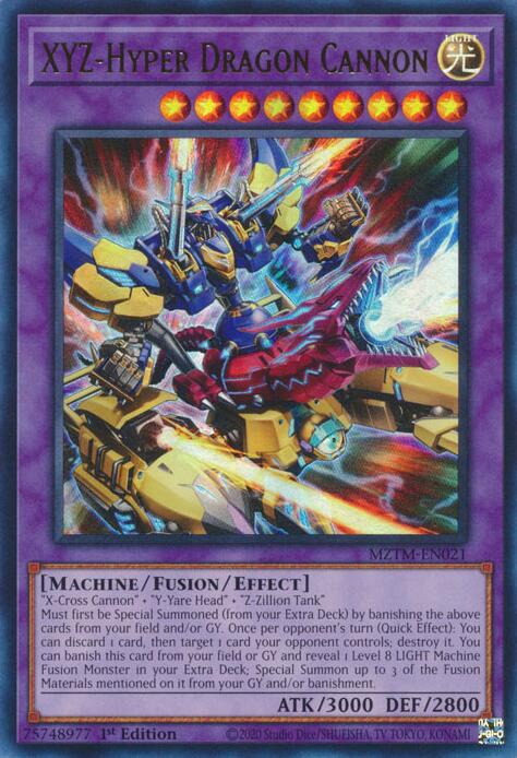 XYZ-Hyper Dragon Cannon [MZTM-EN021] Ultra Rare | Gear Gaming Fayetteville