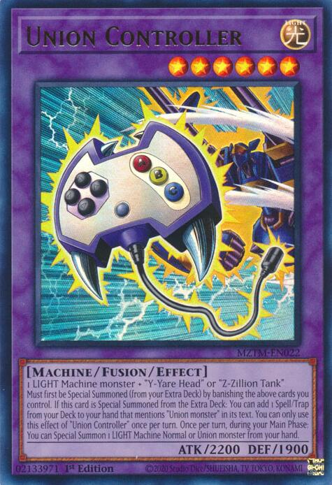 Union Controller [MZTM-EN022] Ultra Rare | Gear Gaming Fayetteville