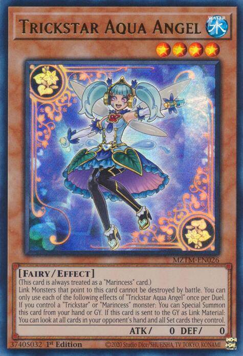 Trickstar Aqua Angel [MZTM-EN026] Ultra Rare | Gear Gaming Fayetteville