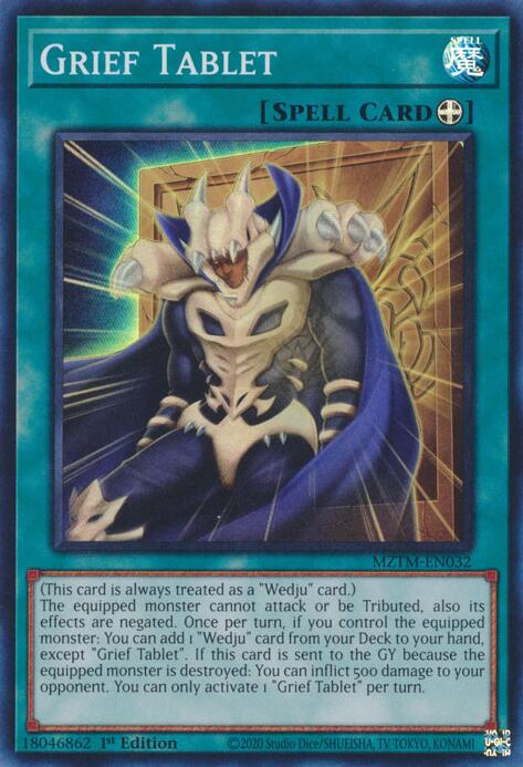 Grief Tablet [MZTM-EN032] Super Rare | Gear Gaming Fayetteville