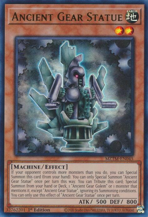 Ancient Gear Statue [MZTM-EN045] Ultra Rare | Gear Gaming Fayetteville