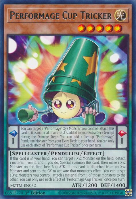 Performage Cup Tricker [MZTM-EN052] Rare | Gear Gaming Fayetteville