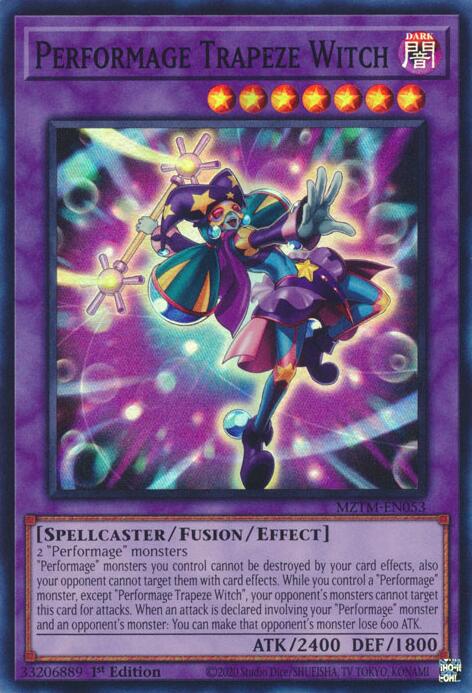 Performage Trapeze Witch [MZTM-EN053] Super Rare | Gear Gaming Fayetteville