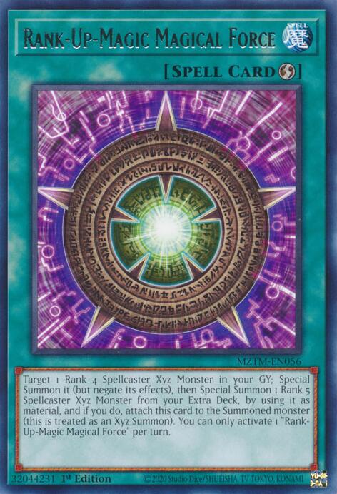 Rank-Up-Magic Magical Force [MZTM-EN056] Rare | Gear Gaming Fayetteville