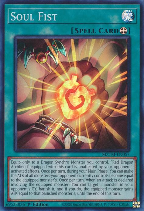 Soul Fist [MZTM-EN057] Super Rare | Gear Gaming Fayetteville