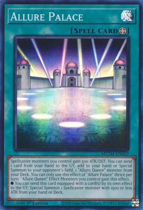 Allure Palace [MZTM-EN059] Super Rare | Gear Gaming Fayetteville
