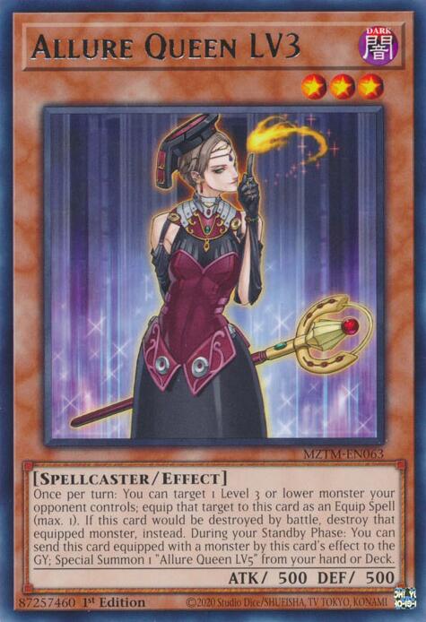 Allure Queen LV3 [MZTM-EN063] Rare | Gear Gaming Fayetteville