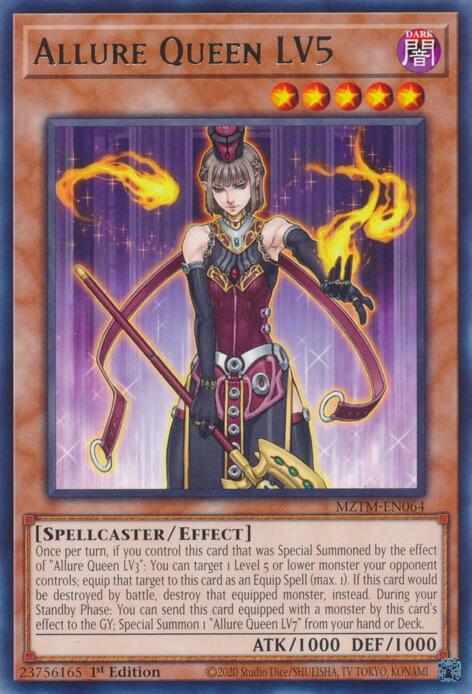 Allure Queen LV5 [MZTM-EN064] Rare | Gear Gaming Fayetteville