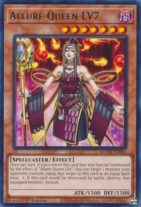 Allure Queen LV7 [MZTM-EN065] Rare | Gear Gaming Fayetteville