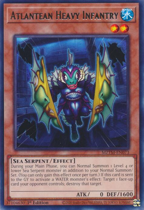 Atlantean Heavy Infantry [MZTM-EN073] Rare | Gear Gaming Fayetteville