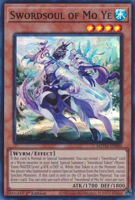 Swordsoul of Mo Ye [MZTM-EN080] Super Rare | Gear Gaming Fayetteville