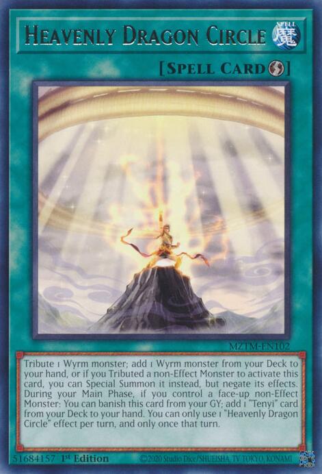Heavenly Dragon Circle [MZTM-EN102] Rare | Gear Gaming Fayetteville