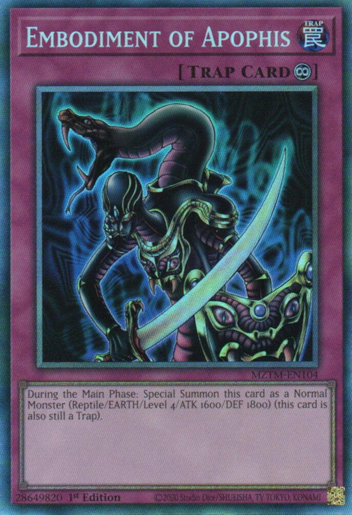 Embodiment of Apophis (Collector's Rare) [MZTM-EN104] Collector's Rare | Gear Gaming Fayetteville