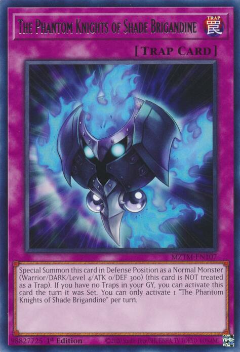 The Phantom Knights of Shade Brigandine [MZTM-EN107] Rare | Gear Gaming Fayetteville