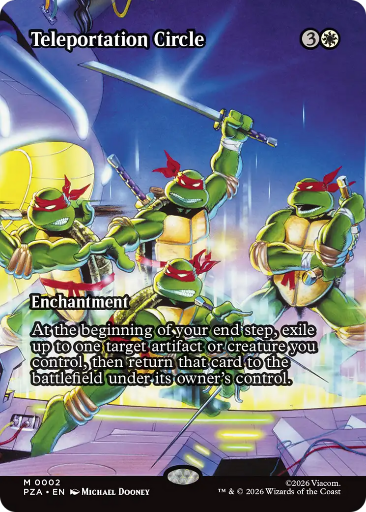 Teleportation Circle (Borderless) [Teenage Mutant Ninja Turtles Eternal-Legal] | Gear Gaming Fayetteville