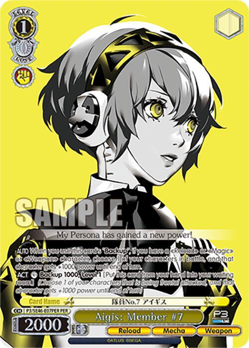 Aigis: Member #7 (PER) - [Persona 3 Reload Premium Booster] | Gear Gaming Fayetteville