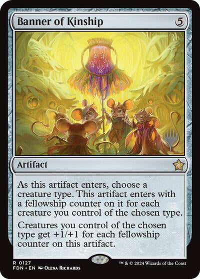 Banner of Kinship (Promo Pack) [Foundations Promos] | Gear Gaming Fayetteville