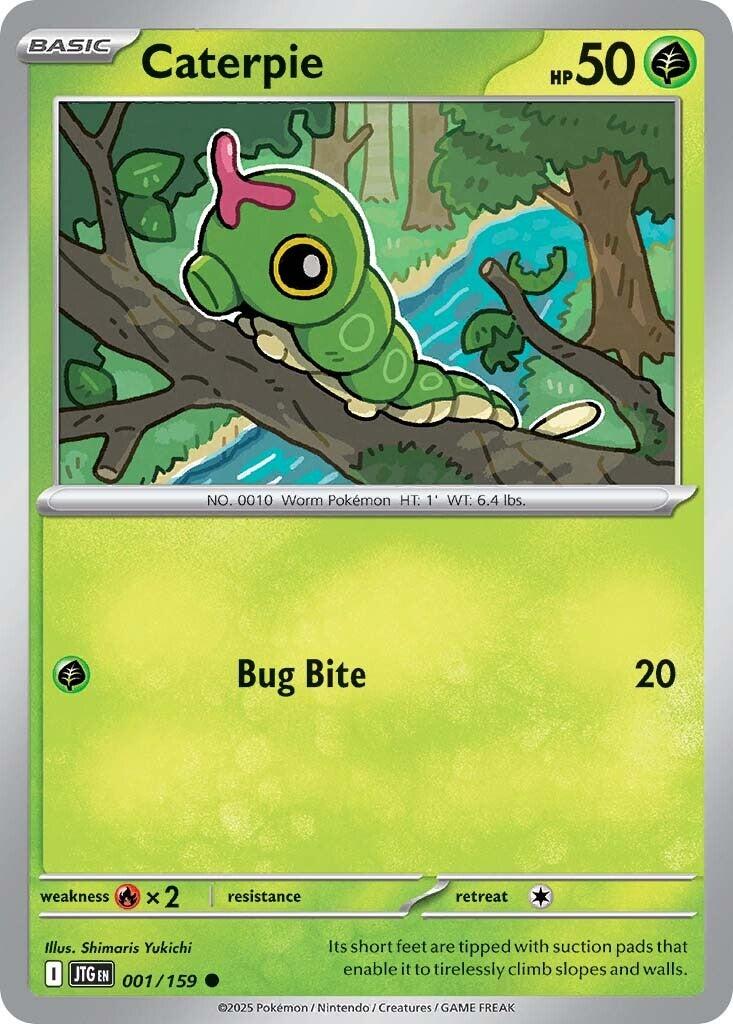 Caterpie (001/159) [Scarlet & Violet: Journey Together] | Gear Gaming Fayetteville